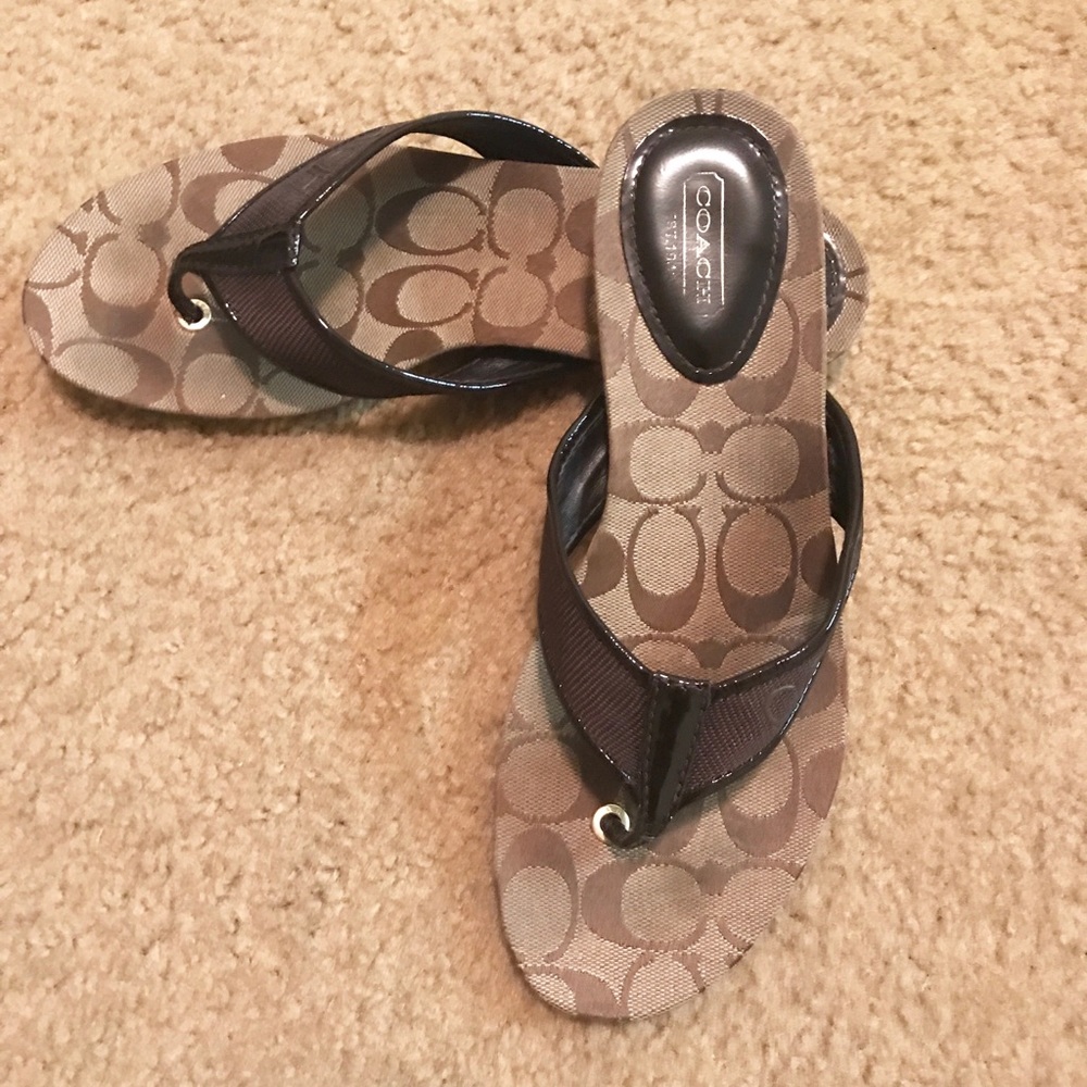 Coach sandals